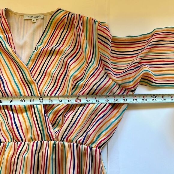 Shabby Apple women’s striped maxi dress size 16 - Picture 10 of 11